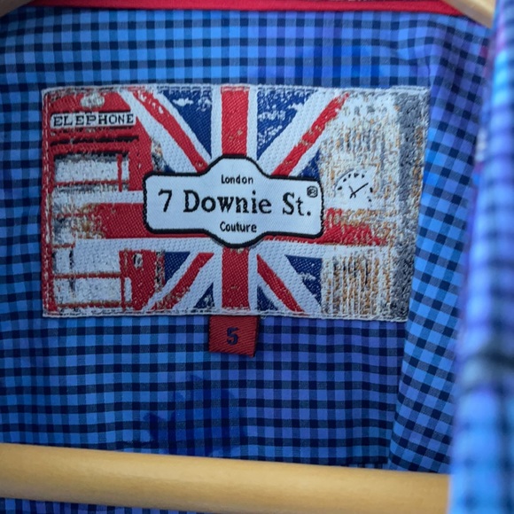 7 Downie st Men’s Dress Shirt - Picture 3 of 3